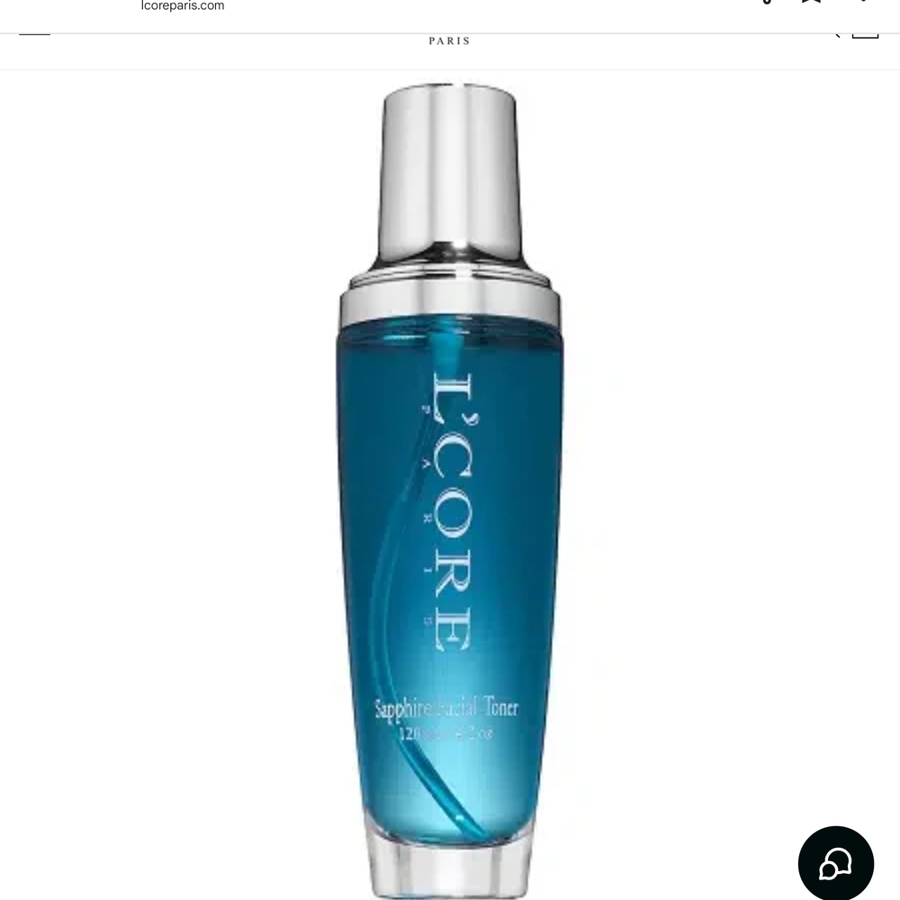 L'CORE PARIS Sapphire Facial Toner - Vibrant Blue